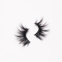 Wholesale high quality false 3D Faux Mink Lashes Private Label 25mm Mink Eyelashes Vendors with wholesale price