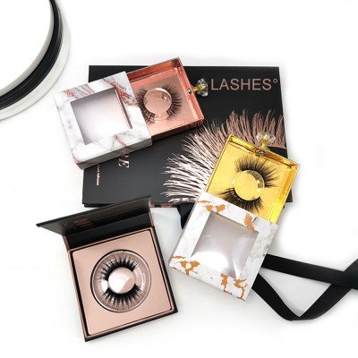 Free Sample 3d 4d Faux Mink Eyelashes Vendor High Quality Faux Mink Lashes with Custom Packaging Box